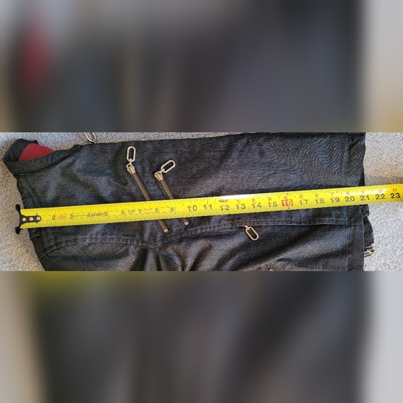 Harley Davidson  Women's Jacket Dark Gray with zippers Medium - Picture 15 of 15